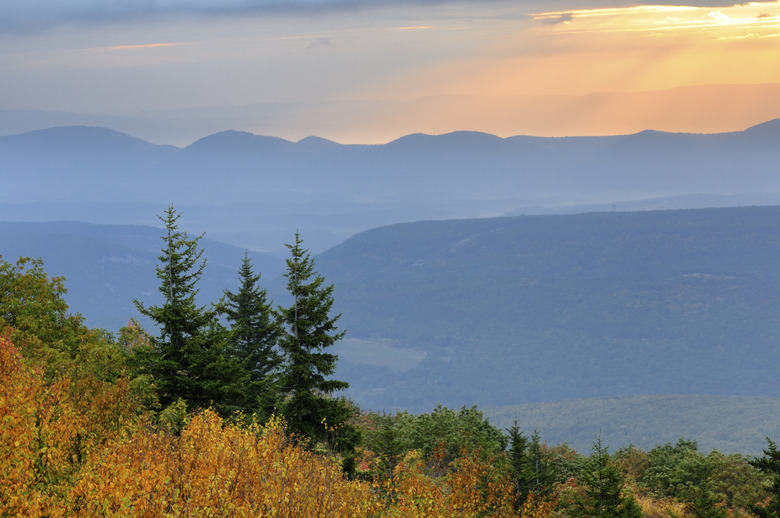 Mountain Autumn View