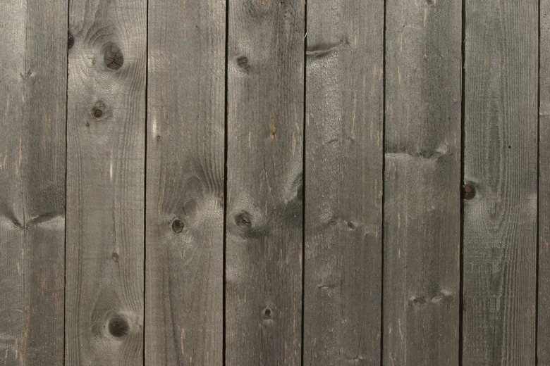 Wooden fence