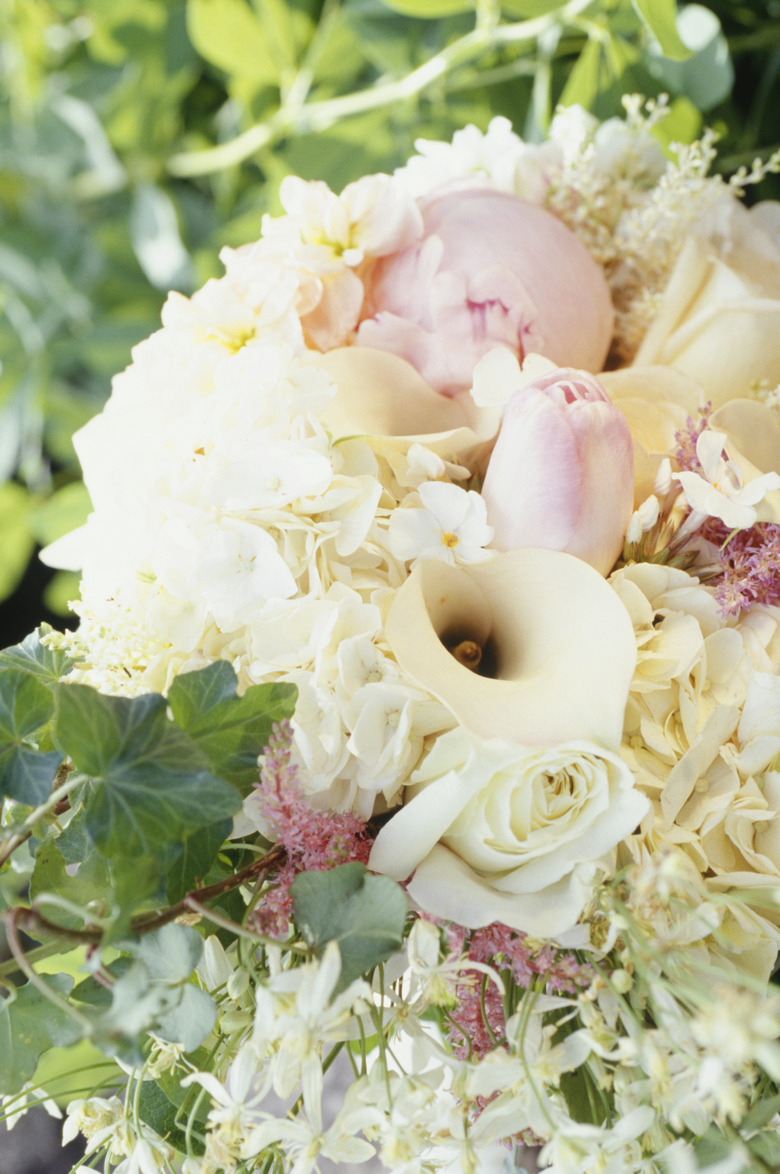 Wedding bouquet, close-up