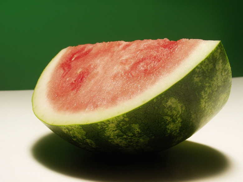 A wedge of watermelon